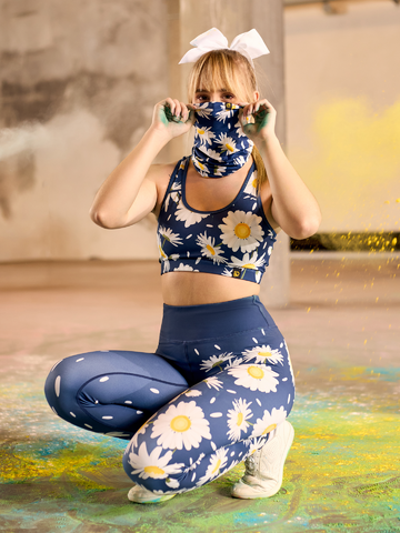 Výpredaj Leggings de ginástica alegres Margaridas Primaveris