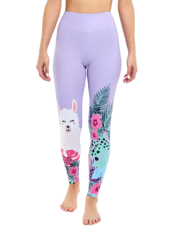 Zľava Vesele sportske tajice Lama i cvijeće