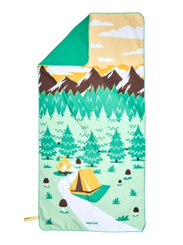 Tip na dárek Sportovní rychleschnoucí ručník Horský kemp
