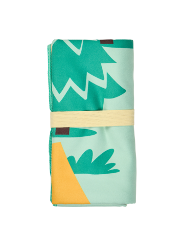 Foto Gyorsan száradó sporttörölköző Hegyi kemping