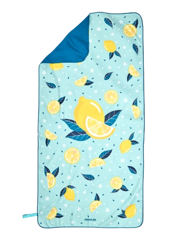 Lifestyle foto Sportovní rychleschnoucí ručník Letní citrony