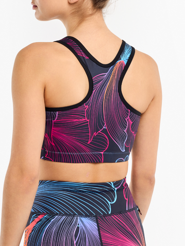 Lifestyle photo Gym Top Abstract Flowers