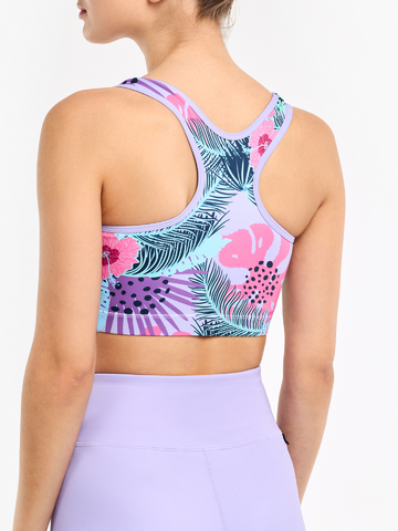 Lifestyle photo Gym Top Llama & Flowers