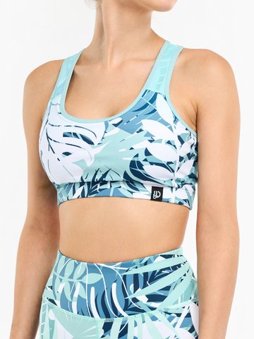 Potešte sa týmto kúskom Dedoles Gym Top Blue Leaves