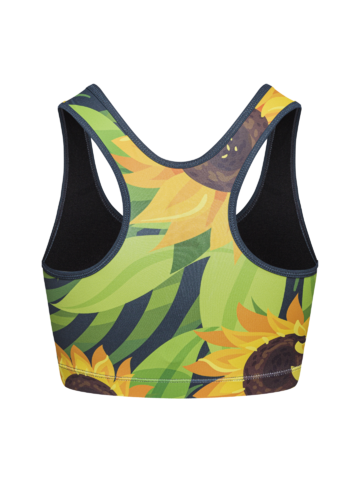 Pre dokonalý a originálny outfit Gym Top Sunflower & Leaves