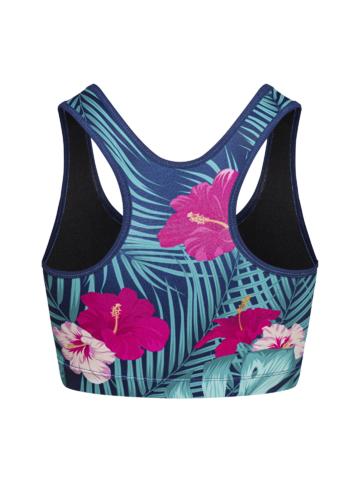 Lifestyle foto Top de ginástica alegre Paraíso Tropical