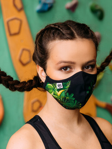 Tip na darček Vrolijk antibacterieel mondkapje Maki – medium