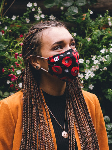 Výnimočný darček od Dedoles Mascherina Buonumore Fiori di Papavero