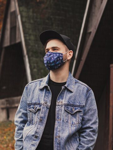 Rabatt Lustige Gesichtsmaske Informatik