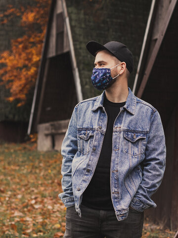 für ein vollkommenes und originelles Outfit Lustige Gesichtsmaske Informatik