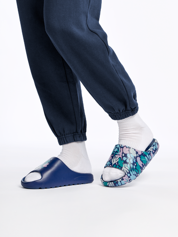 Kiárusítás Vidám, chunky papucs Színes levelek