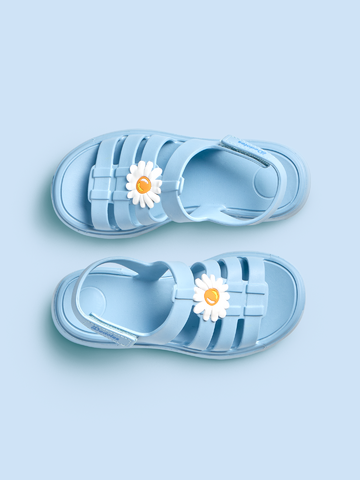 Pre dokonalý a originálny outfit Sandali Eva Fisherman da donna blu polvere