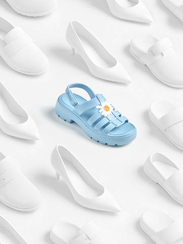 Potešte sa týmto kúskom Dedoles Sandali Eva Fisherman da donna blu polvere