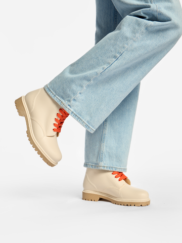 Výpredaj Бежови дамски ботуши за дъжд