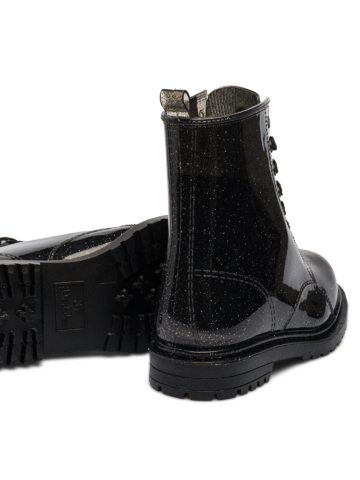 Tip na darček Stivali da pioggia da donna nero brillante