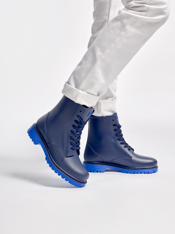 Tip na darček Stivali da pioggia da donna, blu reale