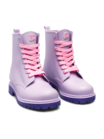 Výnimočný darček od Dedoles Светлолилави дамски ботуши за дъжд