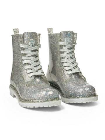 Výpredaj Voňavé dúhové glitrované dámske gumáky