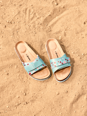 Výjimečný dárek od Dedoles Dámské korkové pantofle Třešňová láska