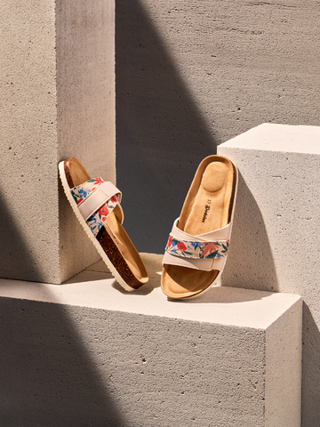 Výpredaj Ciabatte in sughero da donna Campo di papaveri