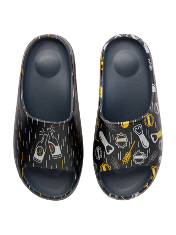 Eredeti ajándék a Dedolestől Vidám, chunky papucs Esti sör