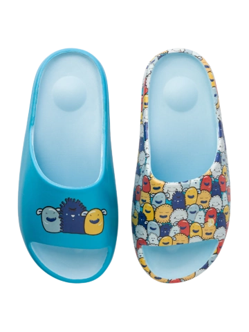 pro dokonalý a originální outfit Veselé chunky pantofle Vtipné příšerky