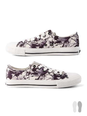 Výnimočný darček od Dedoles Scarpe di tela Buonumore Macchie bianche e nere