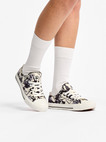 Scarpe bianche di tela deals