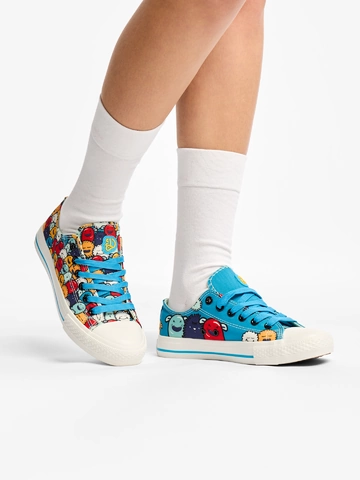 Zľava Chaussures en toile rigolotes Monstres drôles