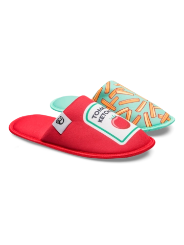 Zľava Živahni copati Ocvrt krompirček s kečapom