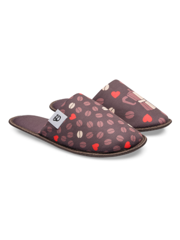Obrázok produktu Pantofole Buonumore Amore al caffè