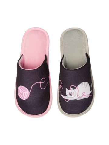 Výpredaj Pantoufles rigolotes Chat et balle