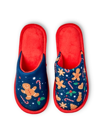 Hľadáte originálny a nezvyčajný darček? Obdarovaného zaručene prekvapí Živahni copati Medenjaki in sladkarije