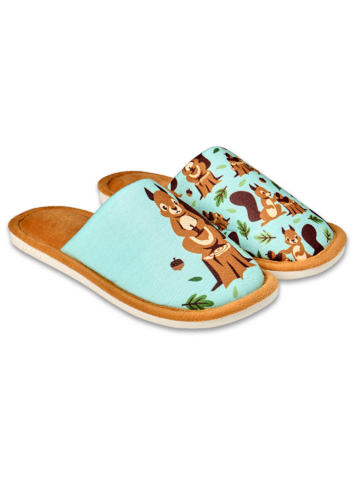 Kedvezmény Vidám papucs Mókus az erdőben