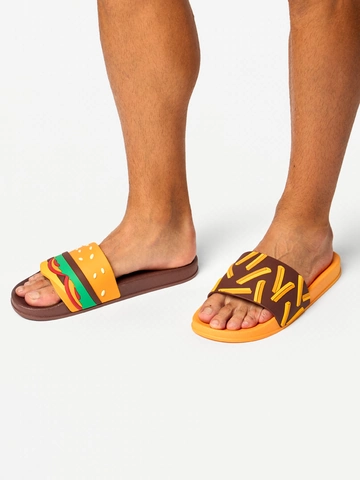 Potešte sa týmto kúskom Dedoles Vesele natikače Burger i pomfrit