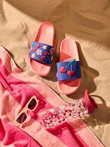 Rabatt Lustige Pantoletten Kirschenliebe