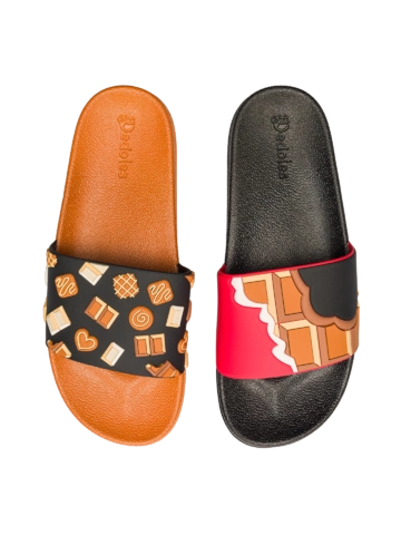 Hľadáte originálny a nezvyčajný darček? Obdarovaného zaručene prekvapí Sandales rigolotes Amour du chocolat