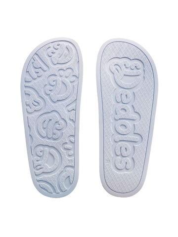 Eredeti ajándék a Dedolestől Vidám papucs Szivárványos égbolt