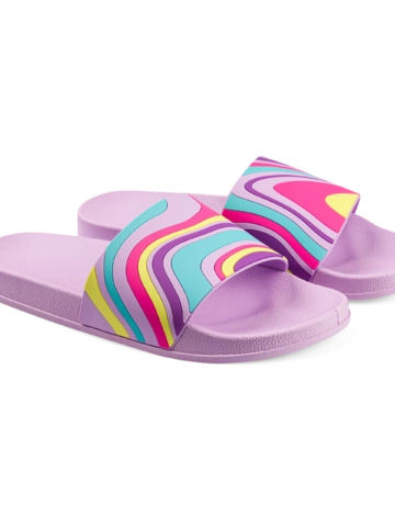 Výnimočný darček od Dedoles Veselé šľapky Farebné vlny