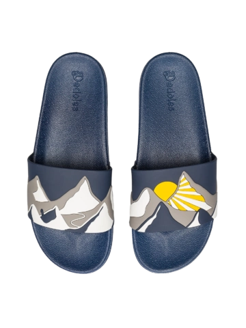 Výjimečný dárek od Dedoles Veselé pantofle Horský západ slunce