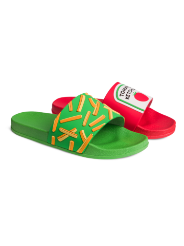 Sale Slides French Fries with Ketchup