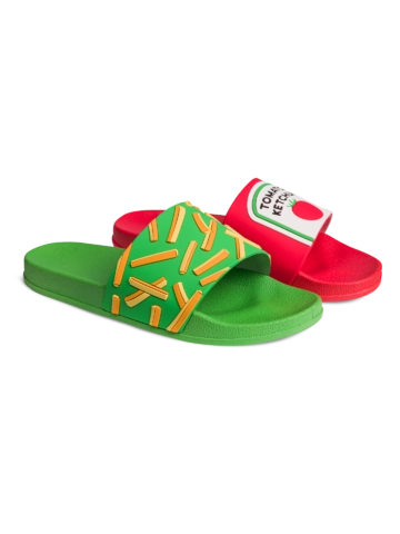 Zľava Sandales rigolotes Frites et ketchup