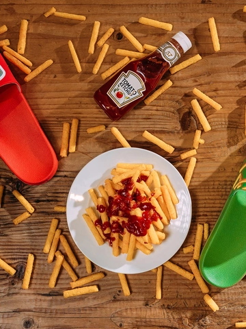 Obrázok produktu Sandales rigolotes Frites et ketchup