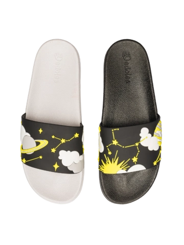 Pre dokonalý a originálny outfit Veselé šľapky Hviezdna nočná obloha