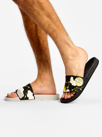 Lifestyle fotó Vidám papucs Csillagos éjszakai égbolt