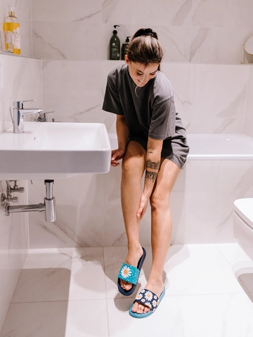 Sleva Veselé pantofle Květ sedmikrásky