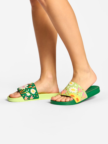 Výnimočný darček od Dedoles Весели чехли Цветна градина