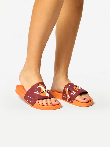 Výprodej Veselé pantofle Liška a listy