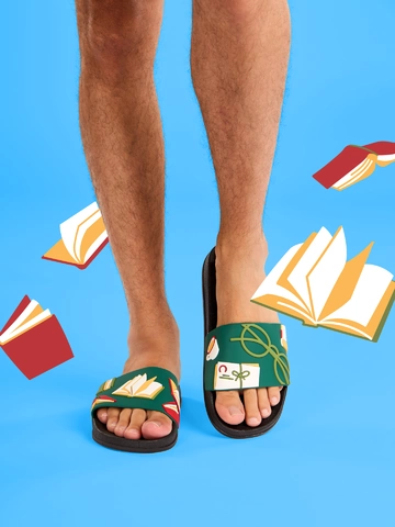 Obrázok produktu Veselé šľapky Milovník kníh 