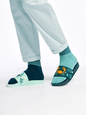 Pre dokonalý a originálny outfit Veselé šľapky Morský krab